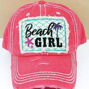 NWT Beach Girl Baseball Cap